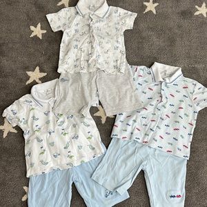 3 Kissy Kissy 18-24 month short sets